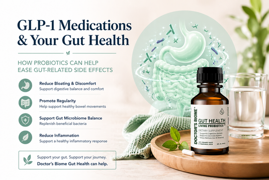 How Probiotics Can Support Gut Health for People Taking GLP-1 Medications