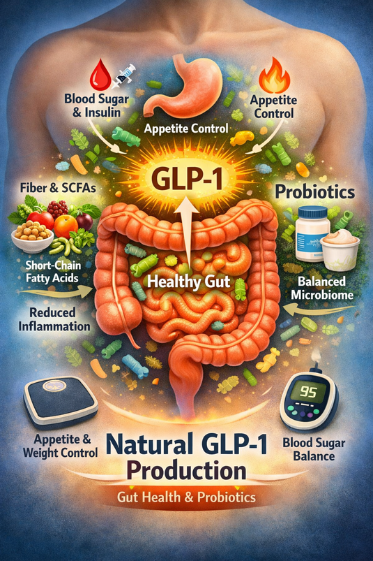 How a Healthy Gut Supports Natural GLP-1 Production—and Why Probiotics Matter