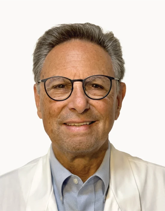 Studio portrait of Dr. Howard F. Robins.