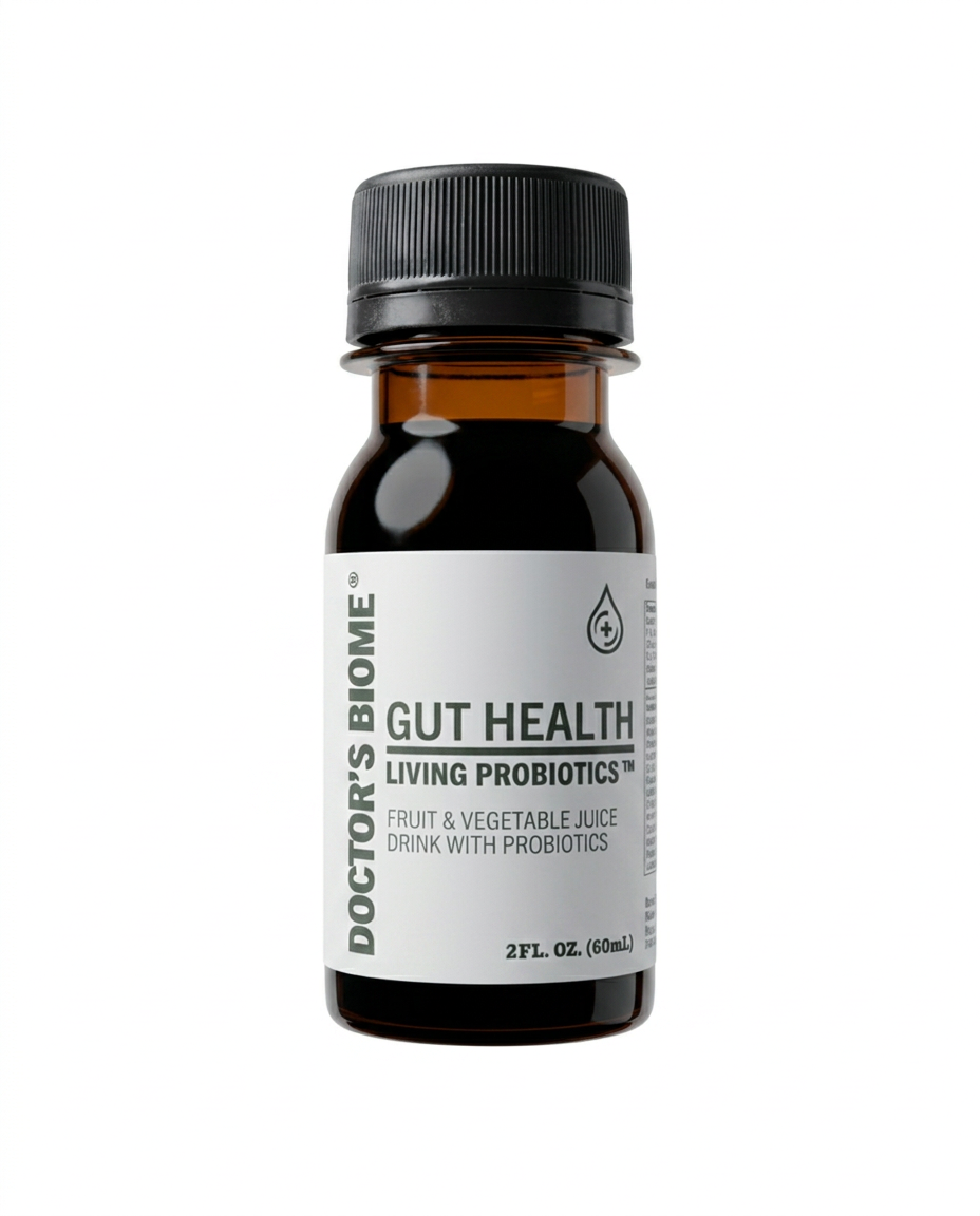 A single bottle of Doctor’s Biome Gut Health.